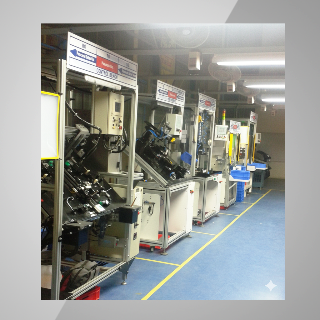 Glass Window Regulator Line Automation