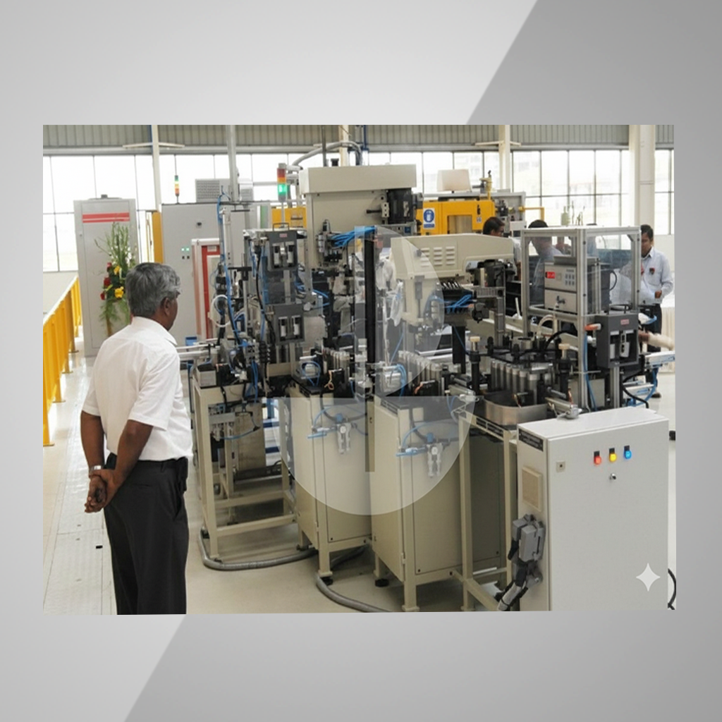 Rotor Process Automation Line on Site