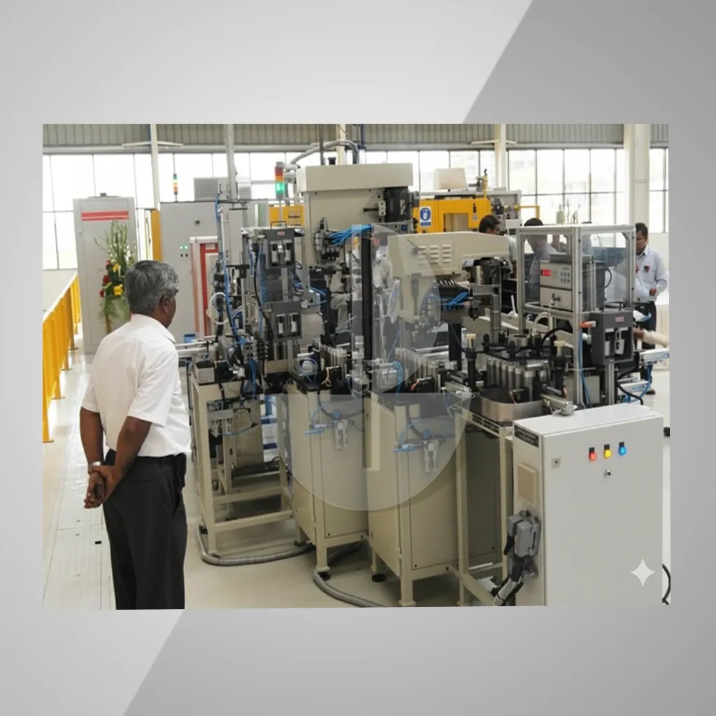 Rotor Process Automation Line on Site