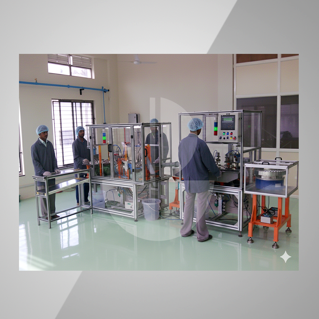 Semi Auto Assembly Line Dispensing Pump