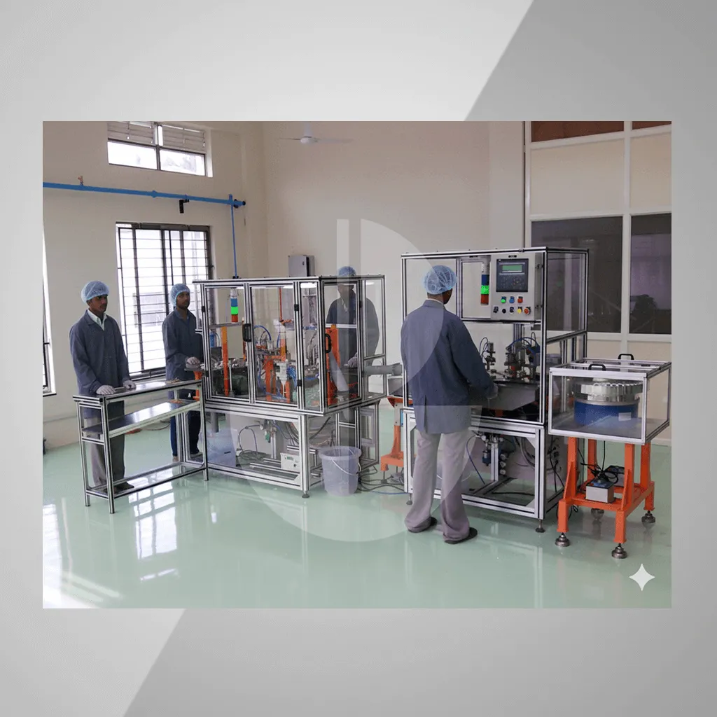 Semi Auto Assembly Line Dispensing Pump