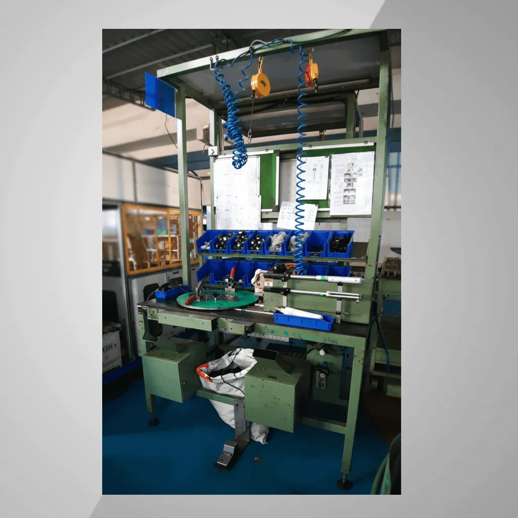 Special Assembly workstation with Fixtures And Tools